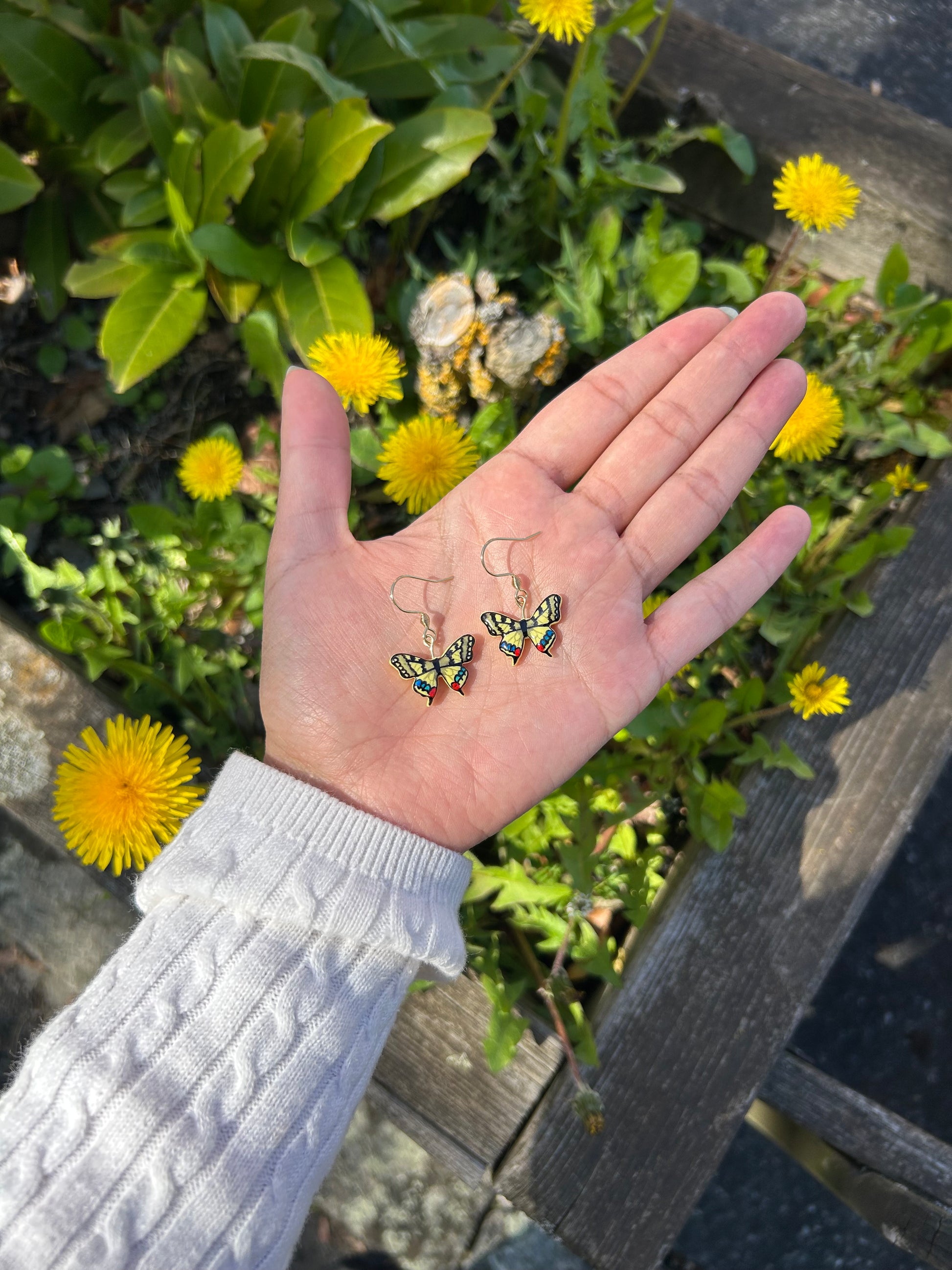 Schwalbenschwanz Ohrringe