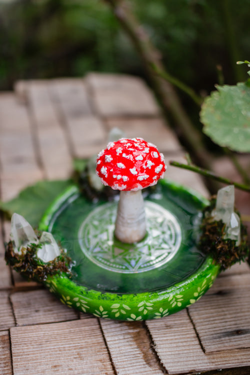 Amanita Muscaria Incense Holder