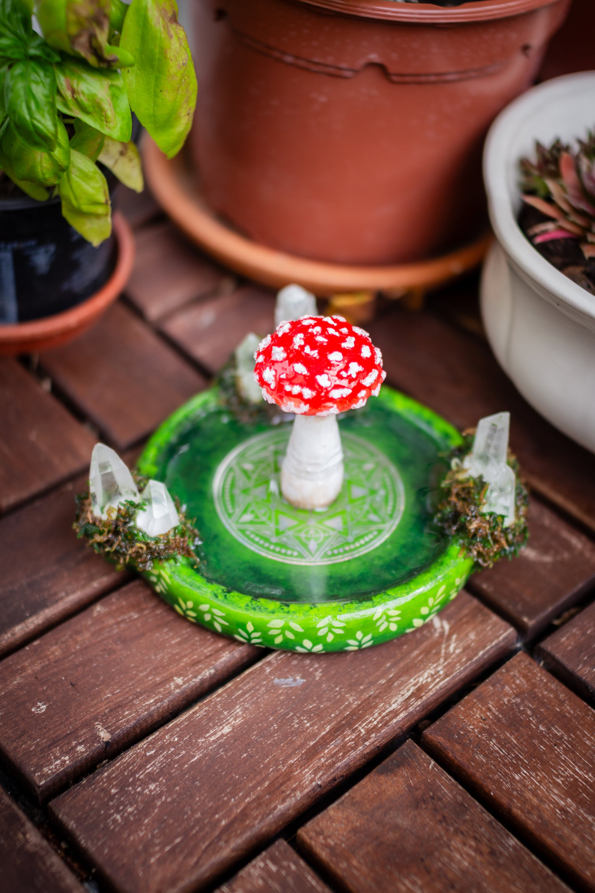 Amanita Muscaria Incense Holder