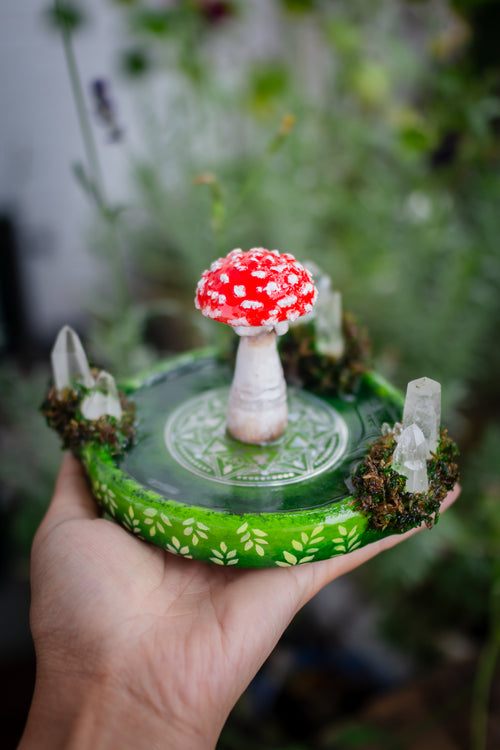 Amanita Muscaria Incense Holder