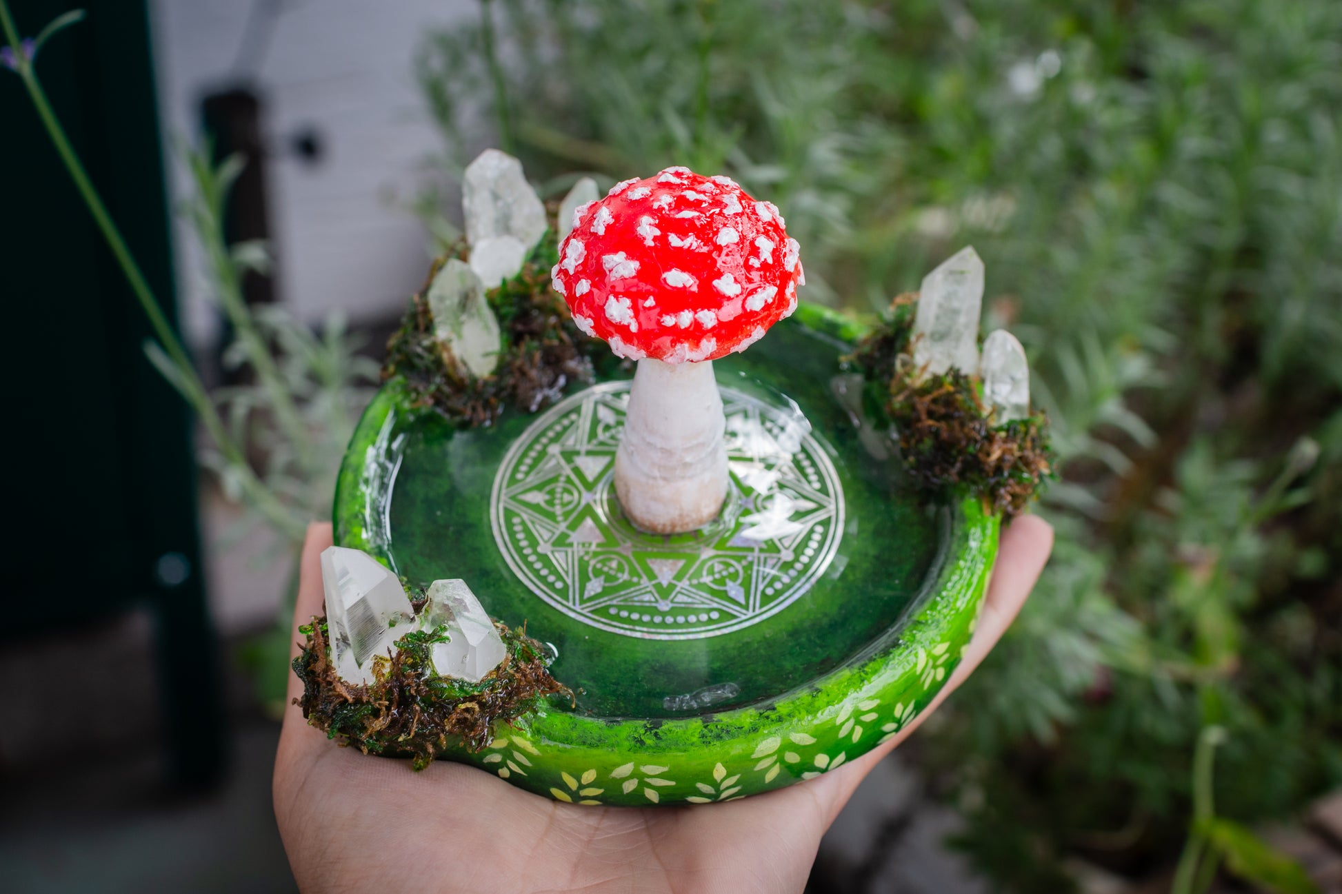 Amanita Muscaria Incense Holder