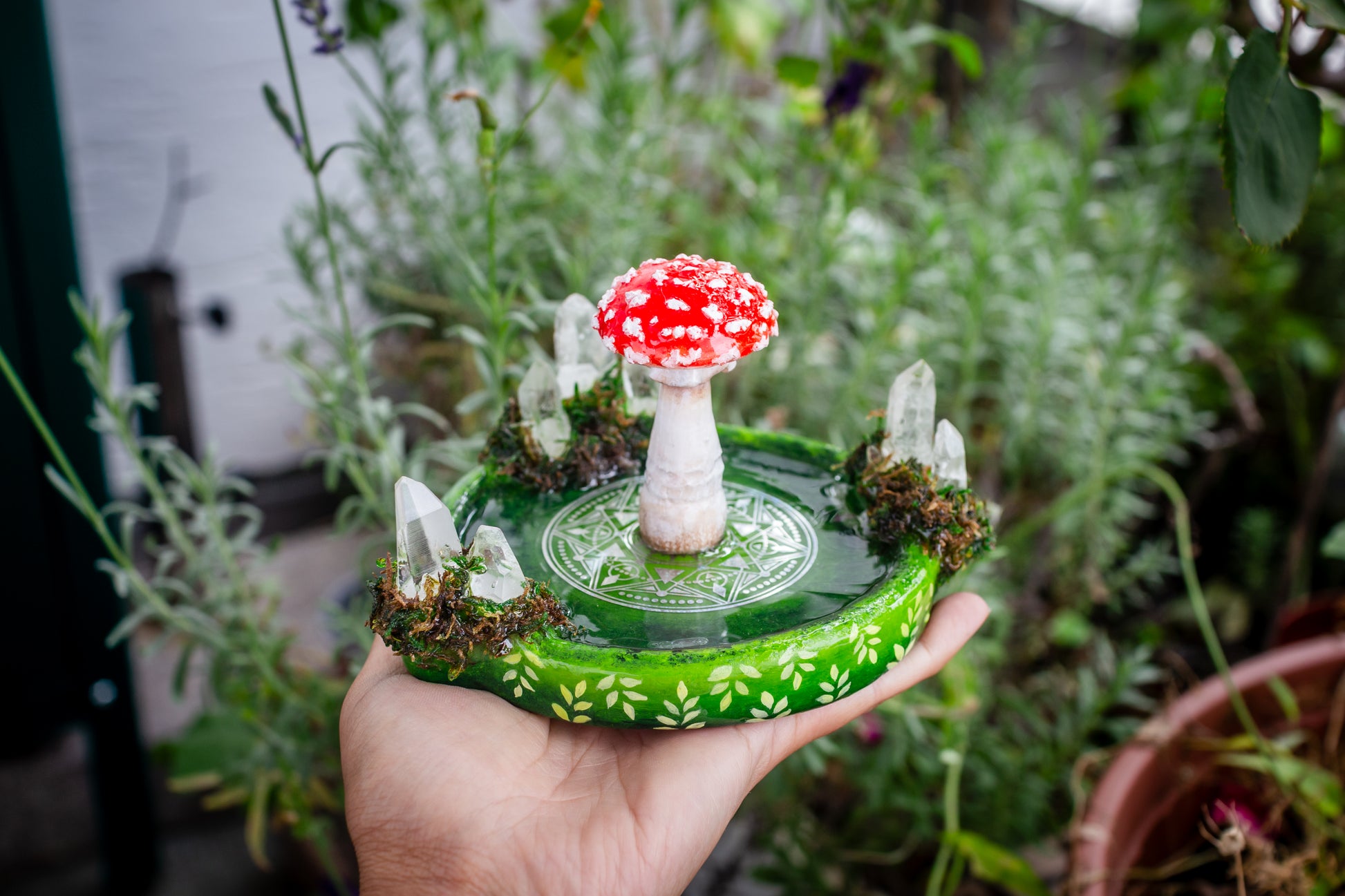 Amanita Muscaria Incense Holder