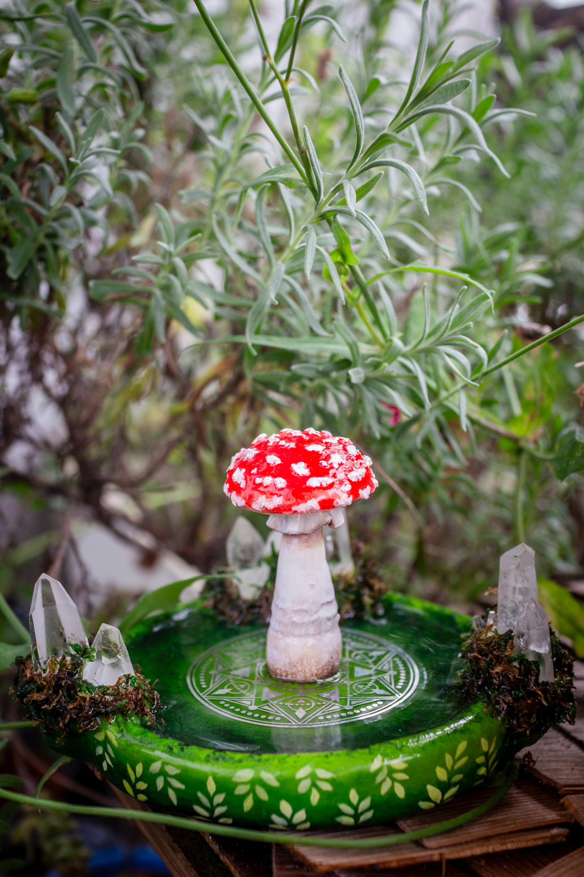 Amanita Muscaria Incense Holder