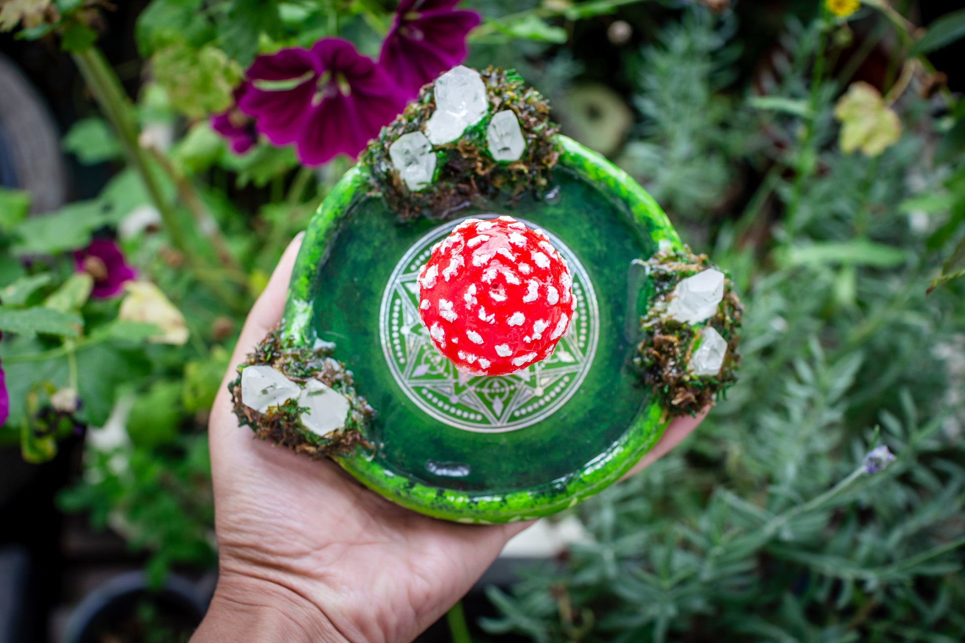 Amanita Muscaria Incense Holder
