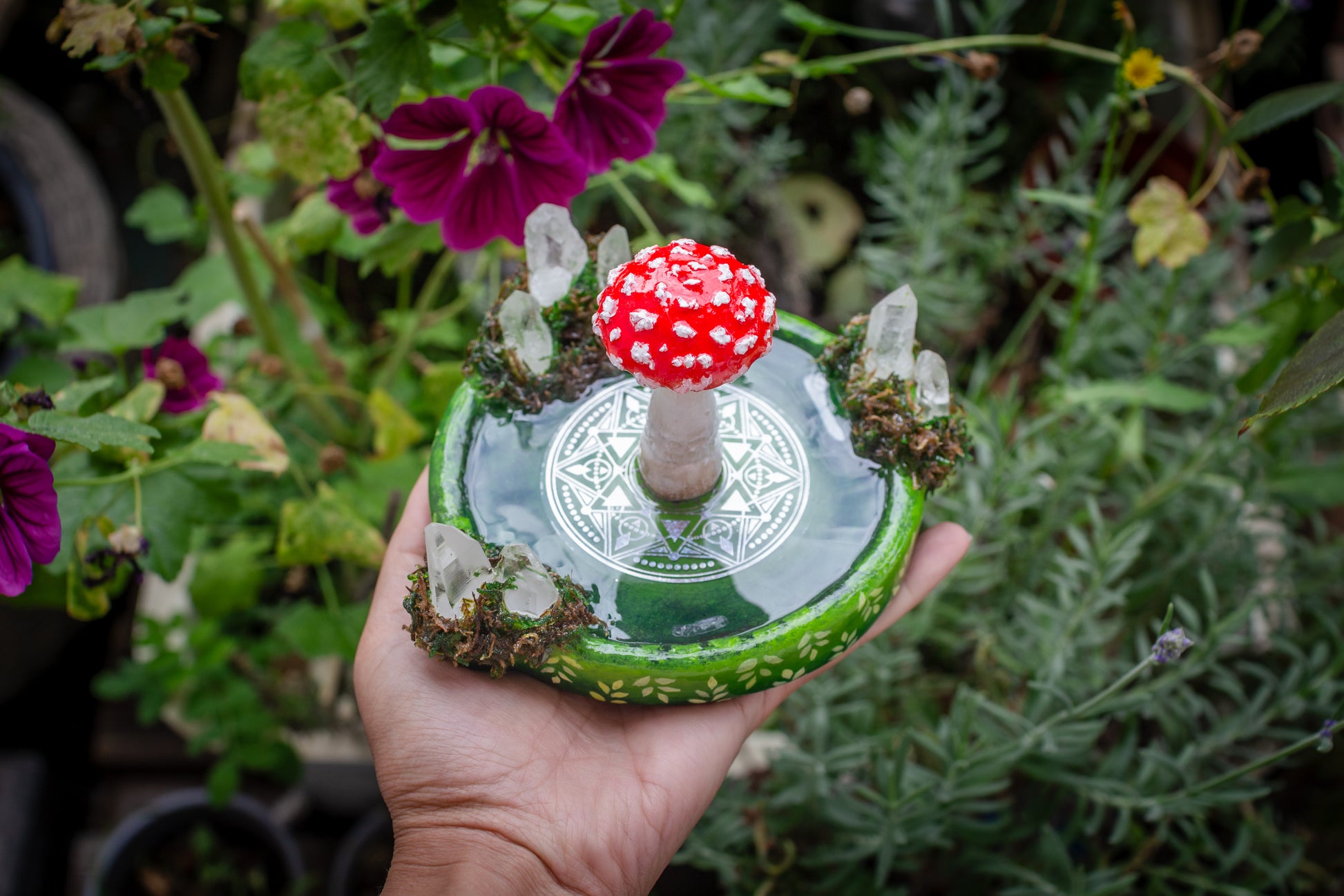 Amanita Muscaria Incense Holder
