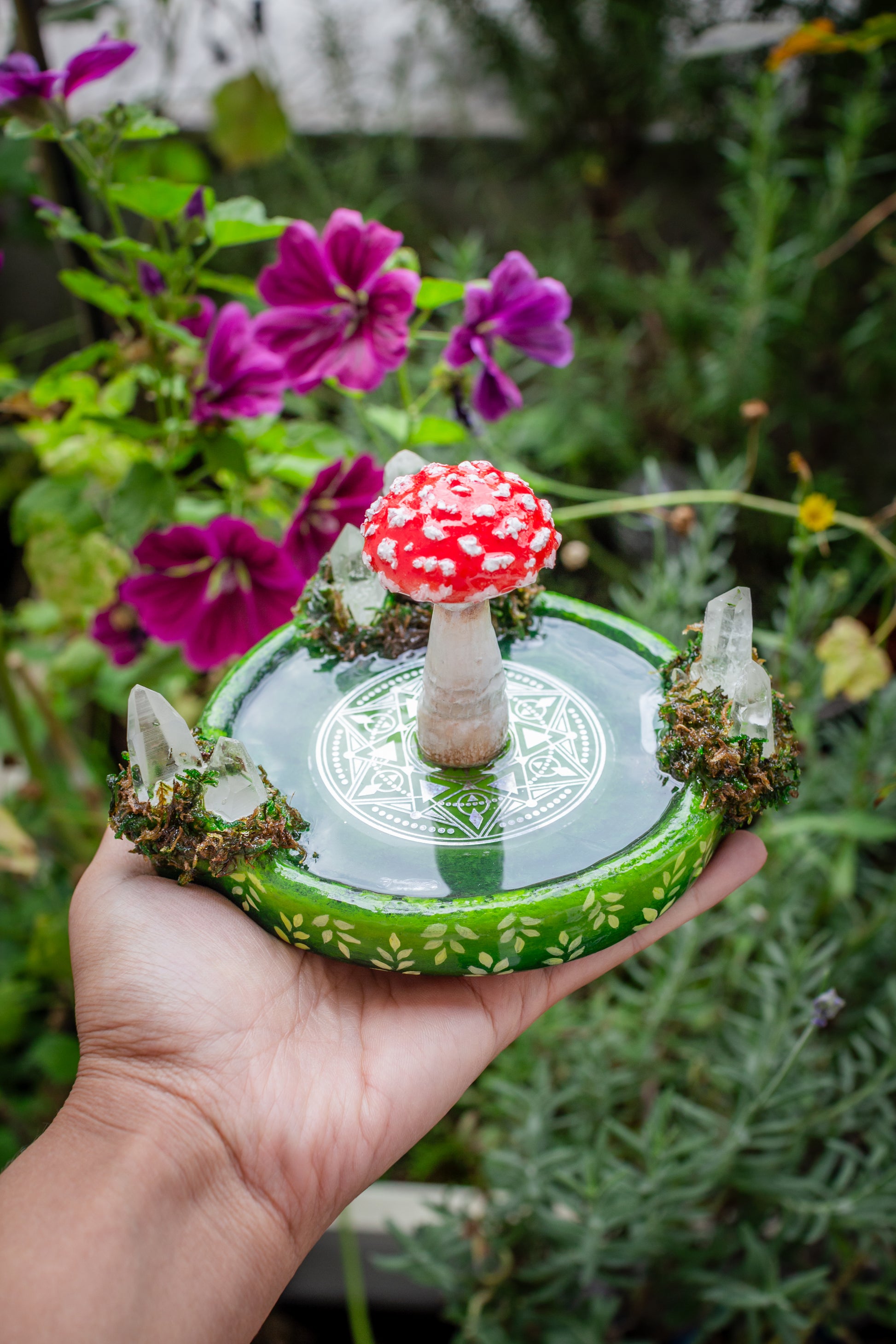 Amanita Muscaria Incense Holder
