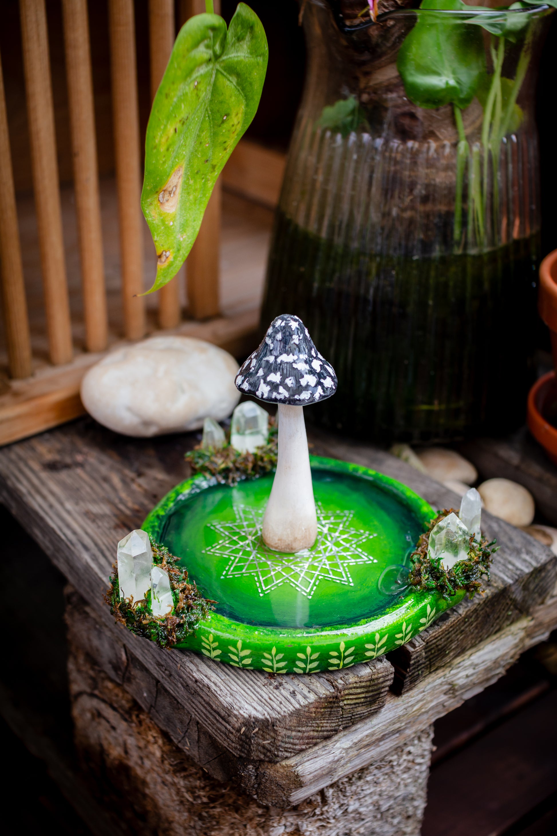 Coprinopsis Picacea Incense Holder
