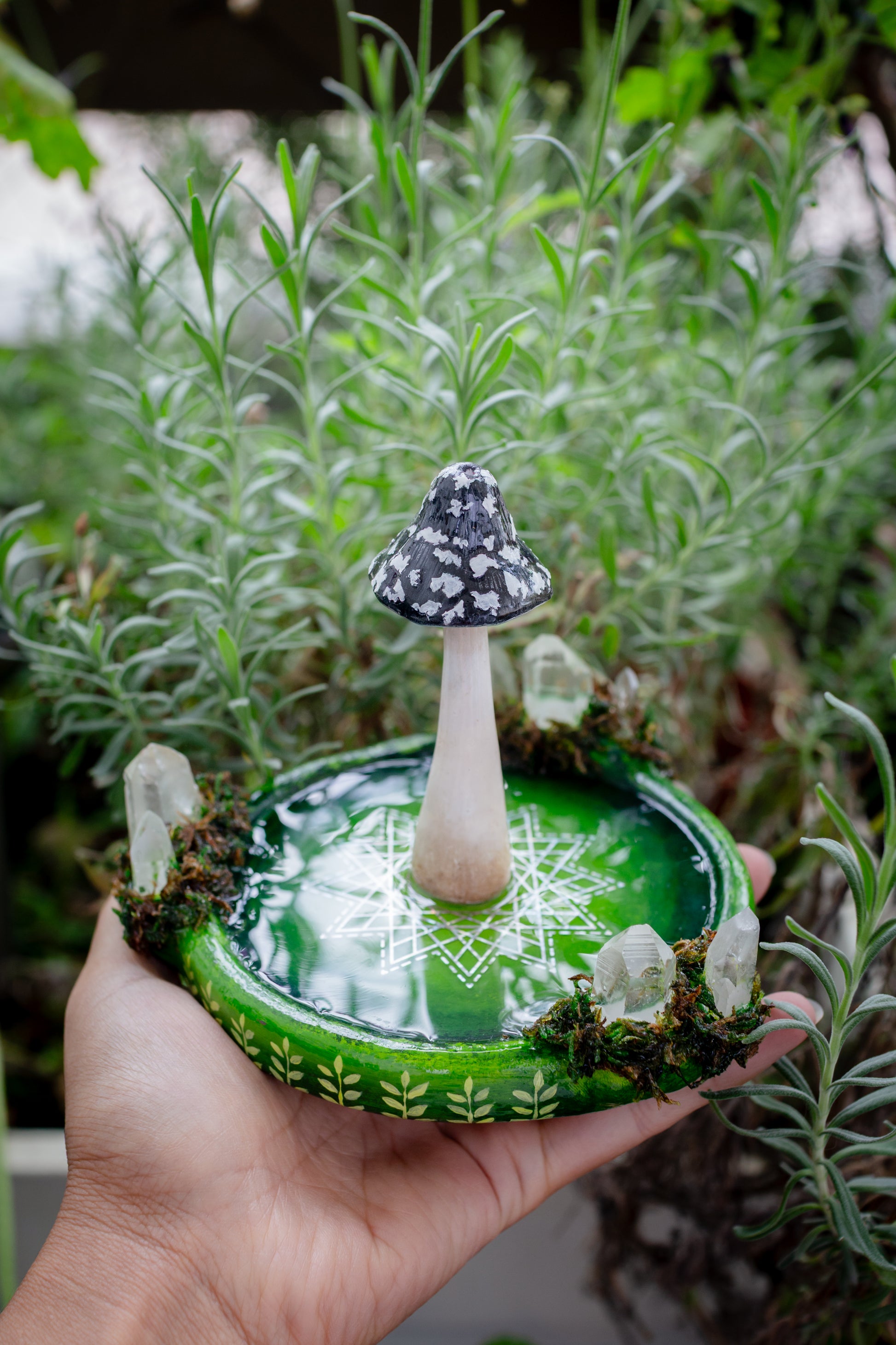 Coprinopsis Picacea Incense Holder