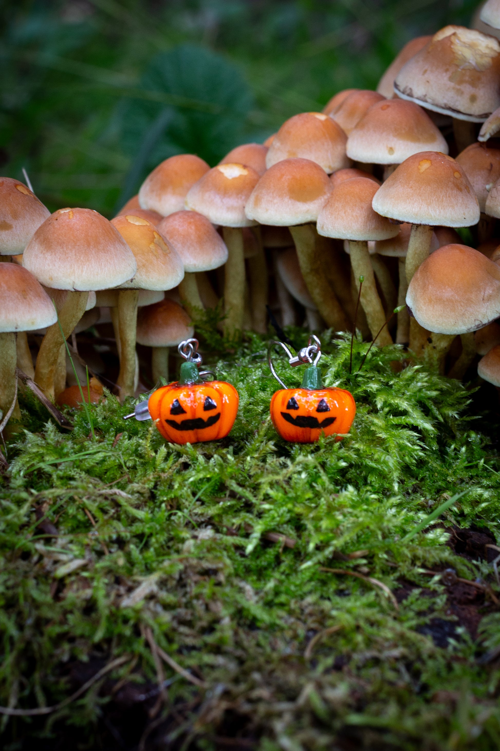 Jack O'Lantern Earrings