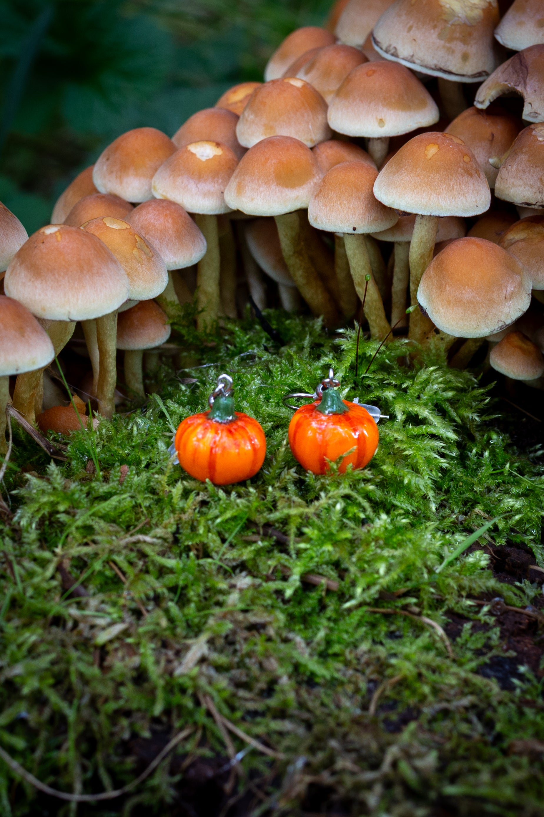 Pumpkin Earrings