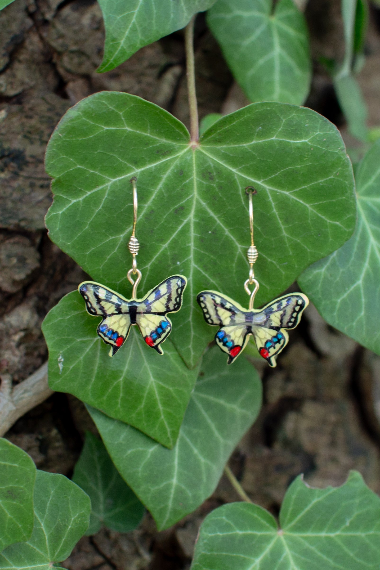 Schwalbenschwanz Ohrringe