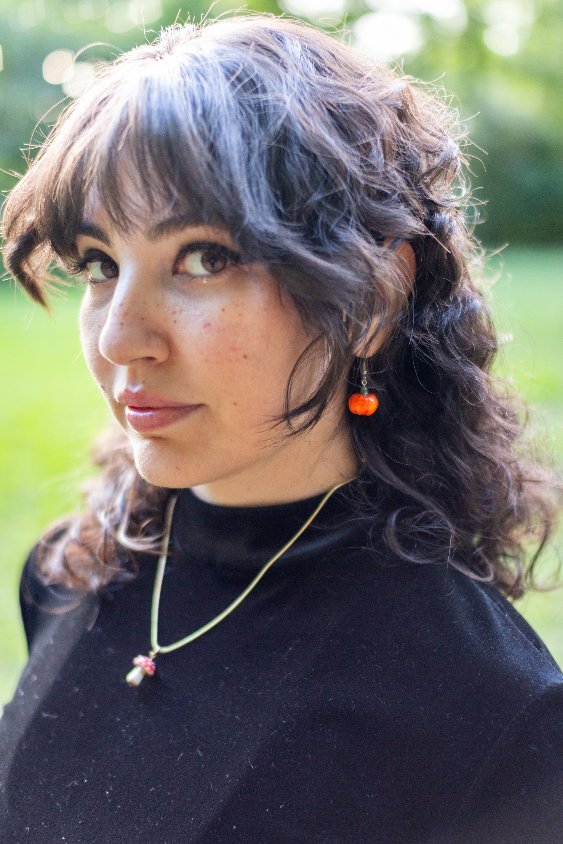Pumpkin Earrings