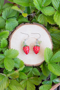 Wild Strawberry Earrings