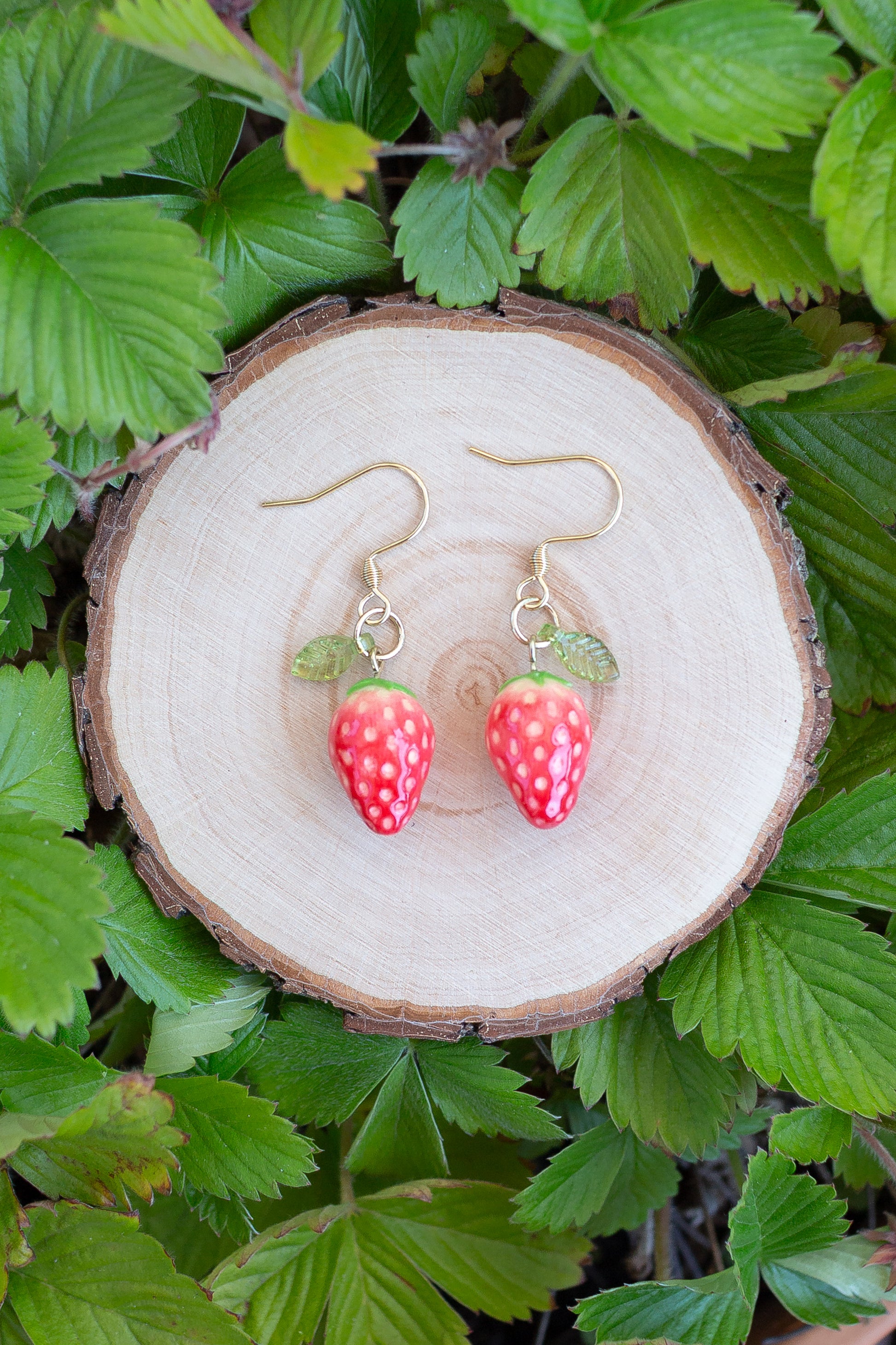 Sweet Strawberry Earrings