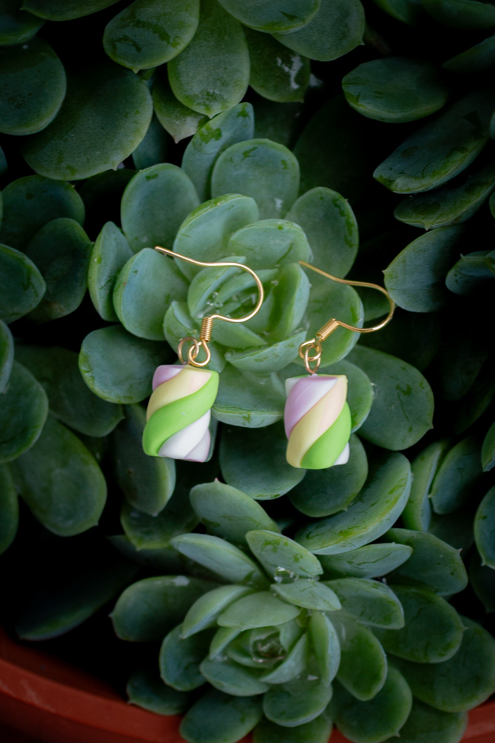 Marshmallow Earrings