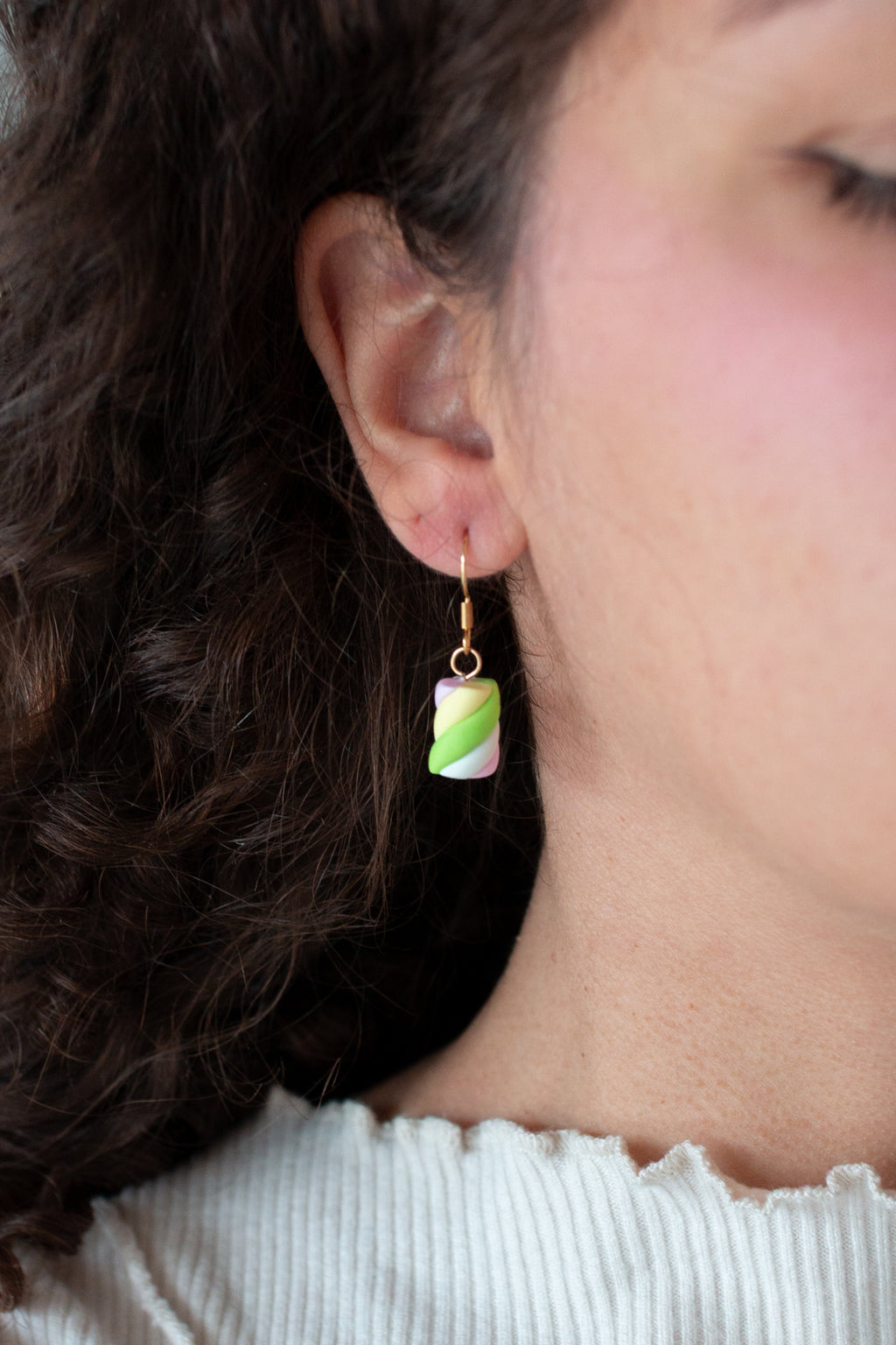 Marshmallow Earrings