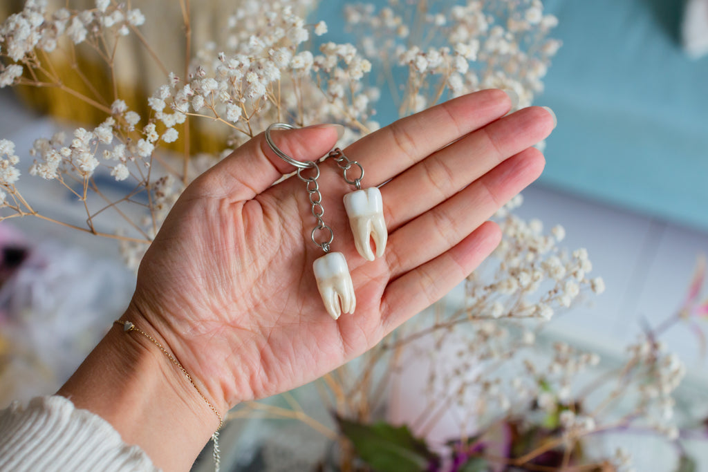 Lucky Tooth Keychain