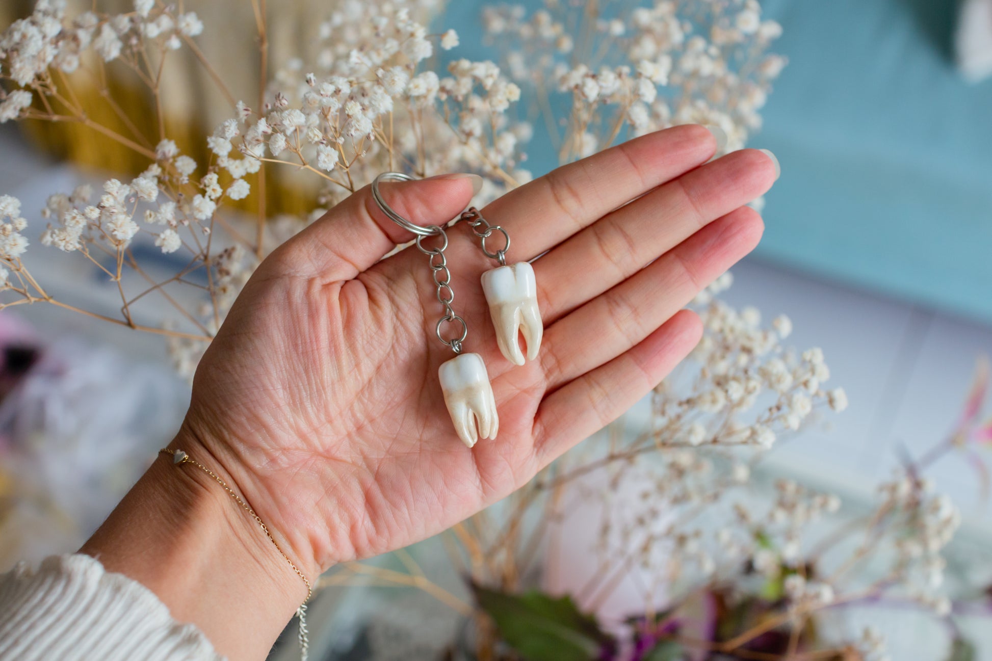 Lucky Tooth Keychain