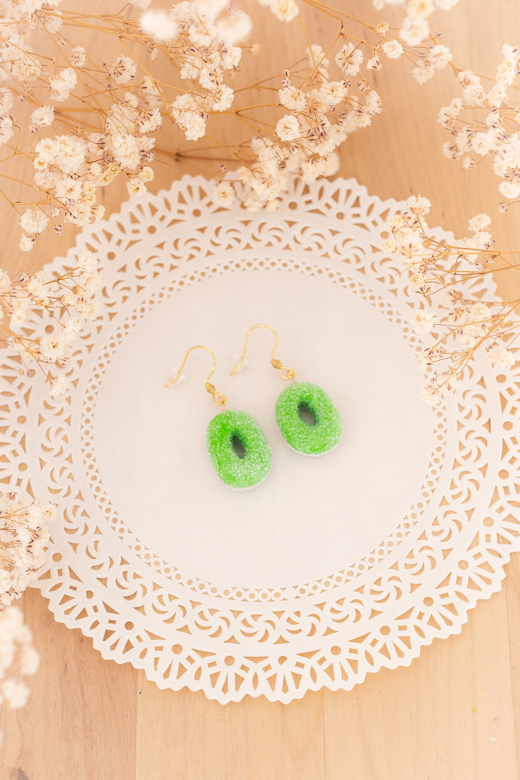 Apple Rings Gummy Earrings