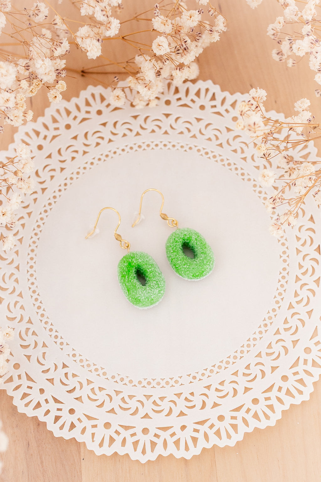 Apple Rings Gummy Earrings