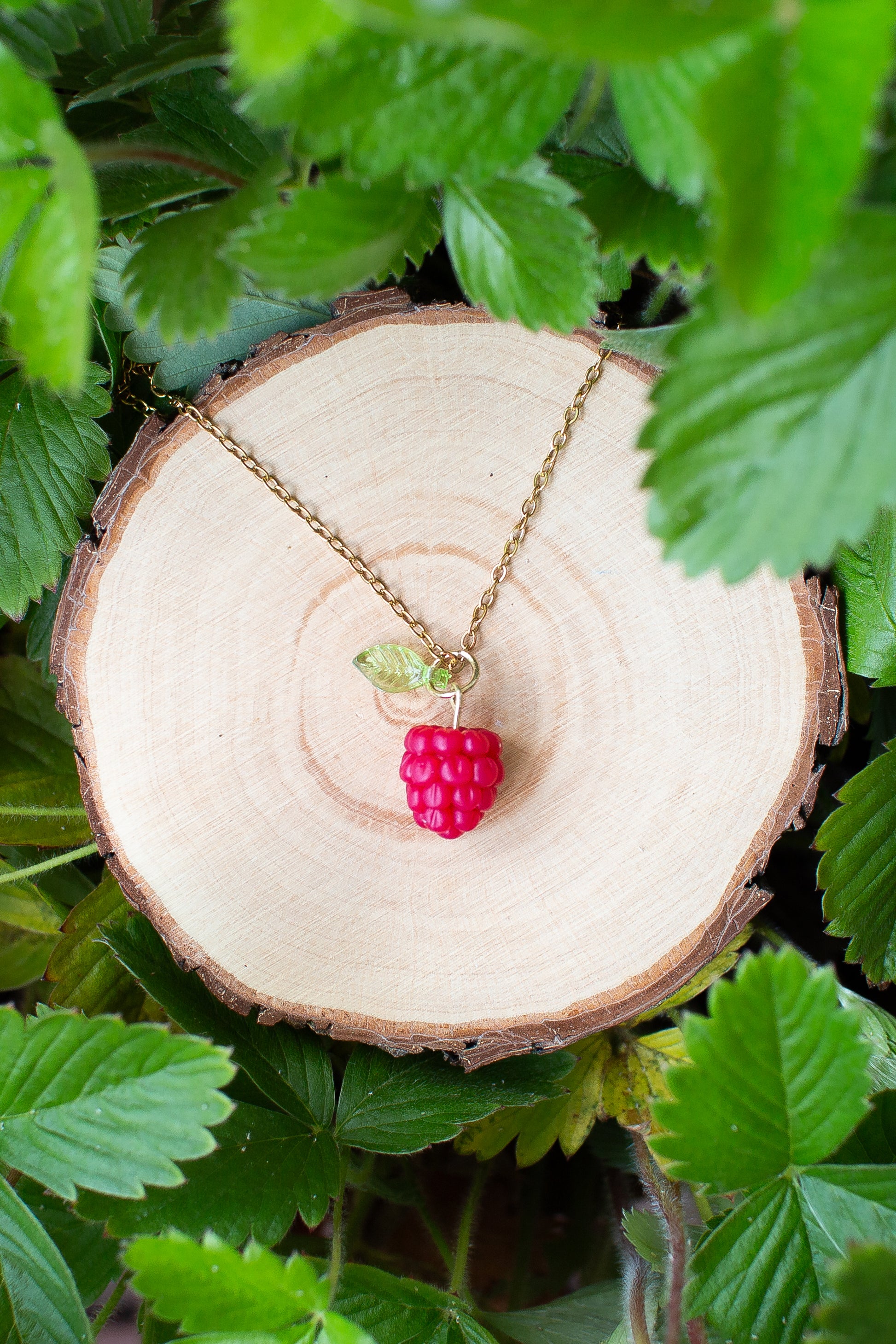 Raspberry Necklace