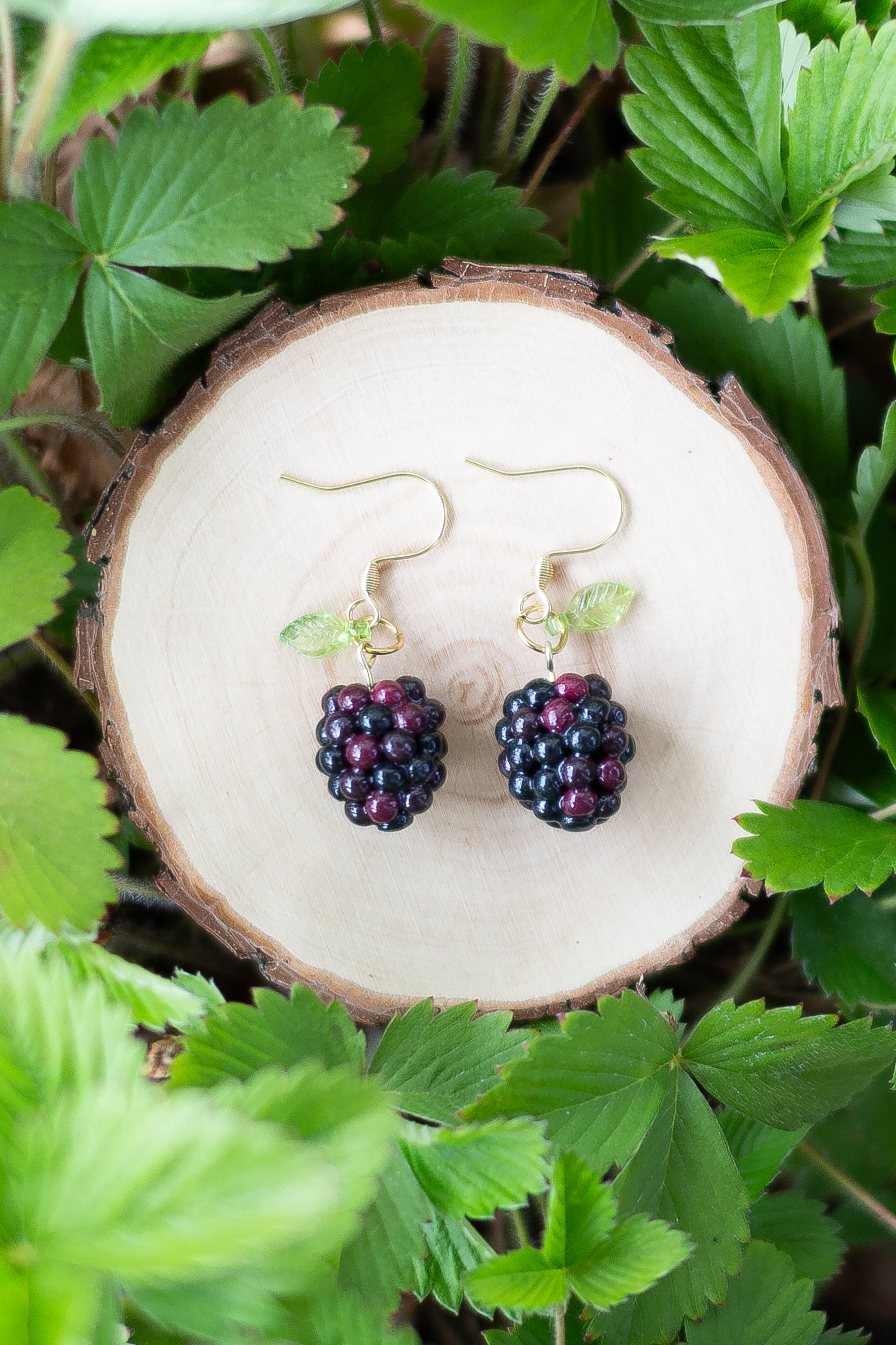 Blackberry Earrings