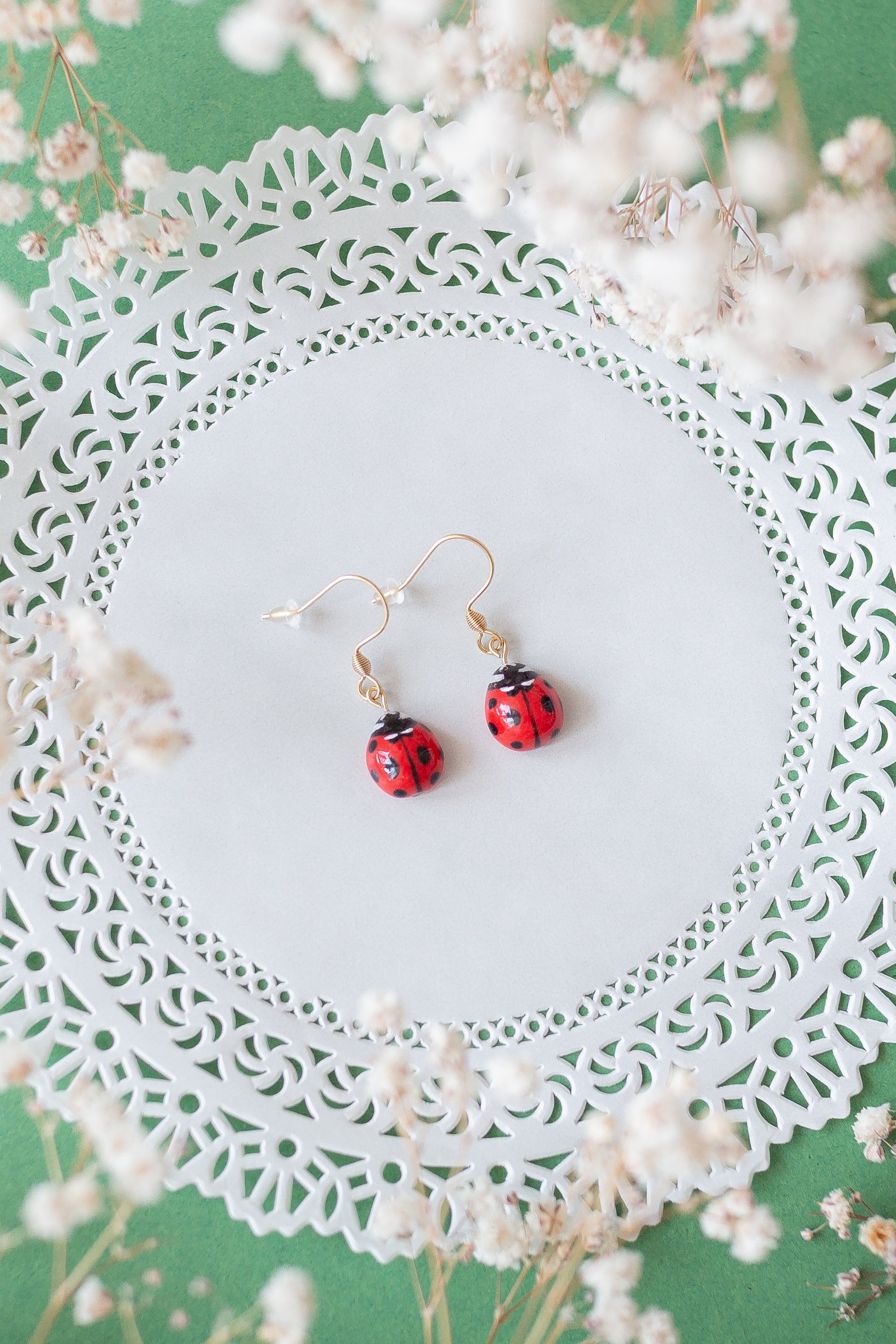 Ladybug Earrings