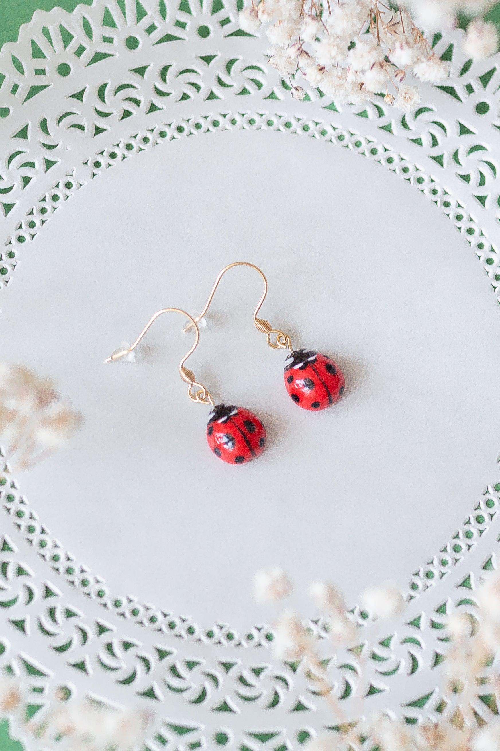 Ladybug Earrings