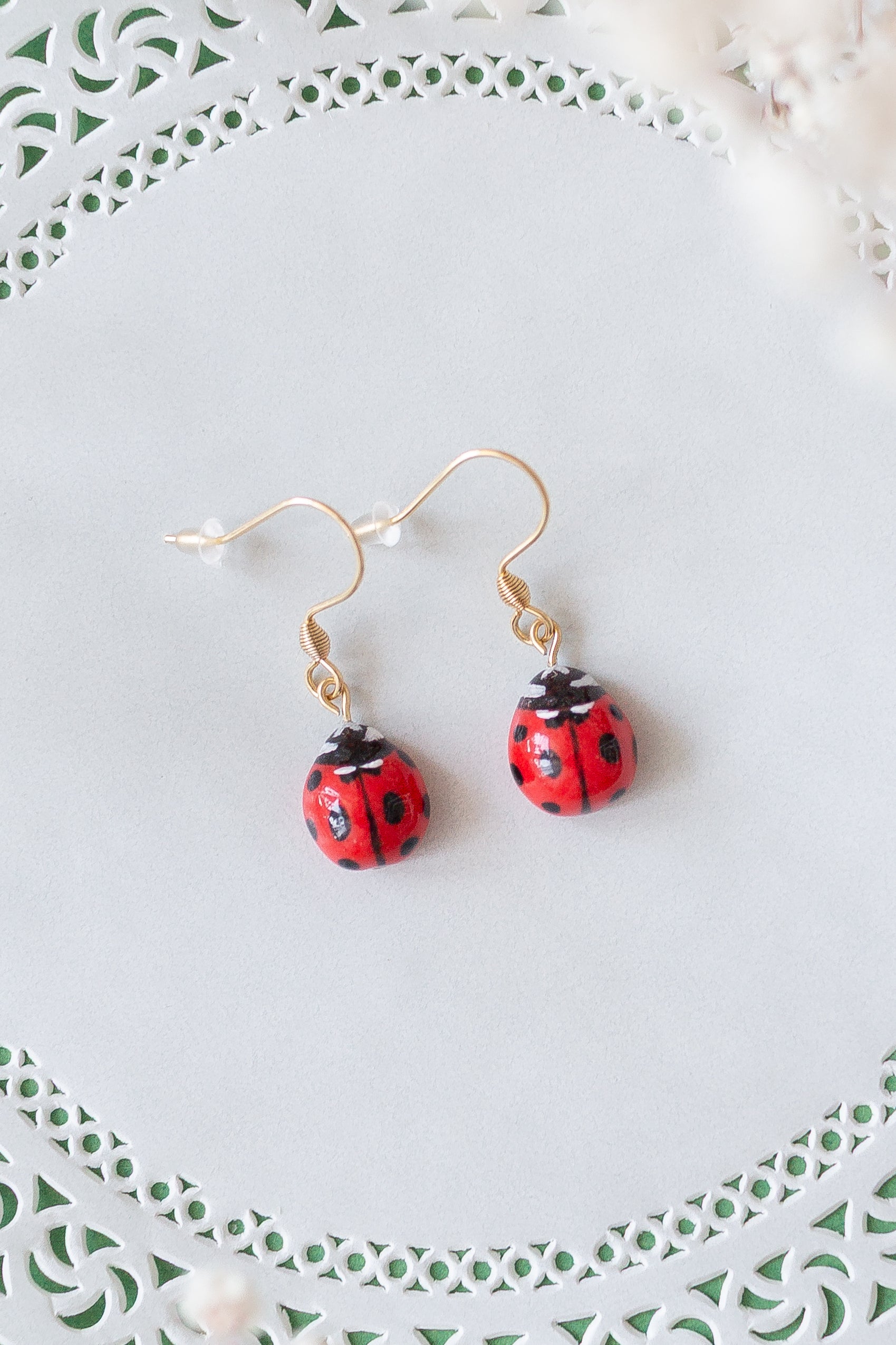 Ladybug Earrings