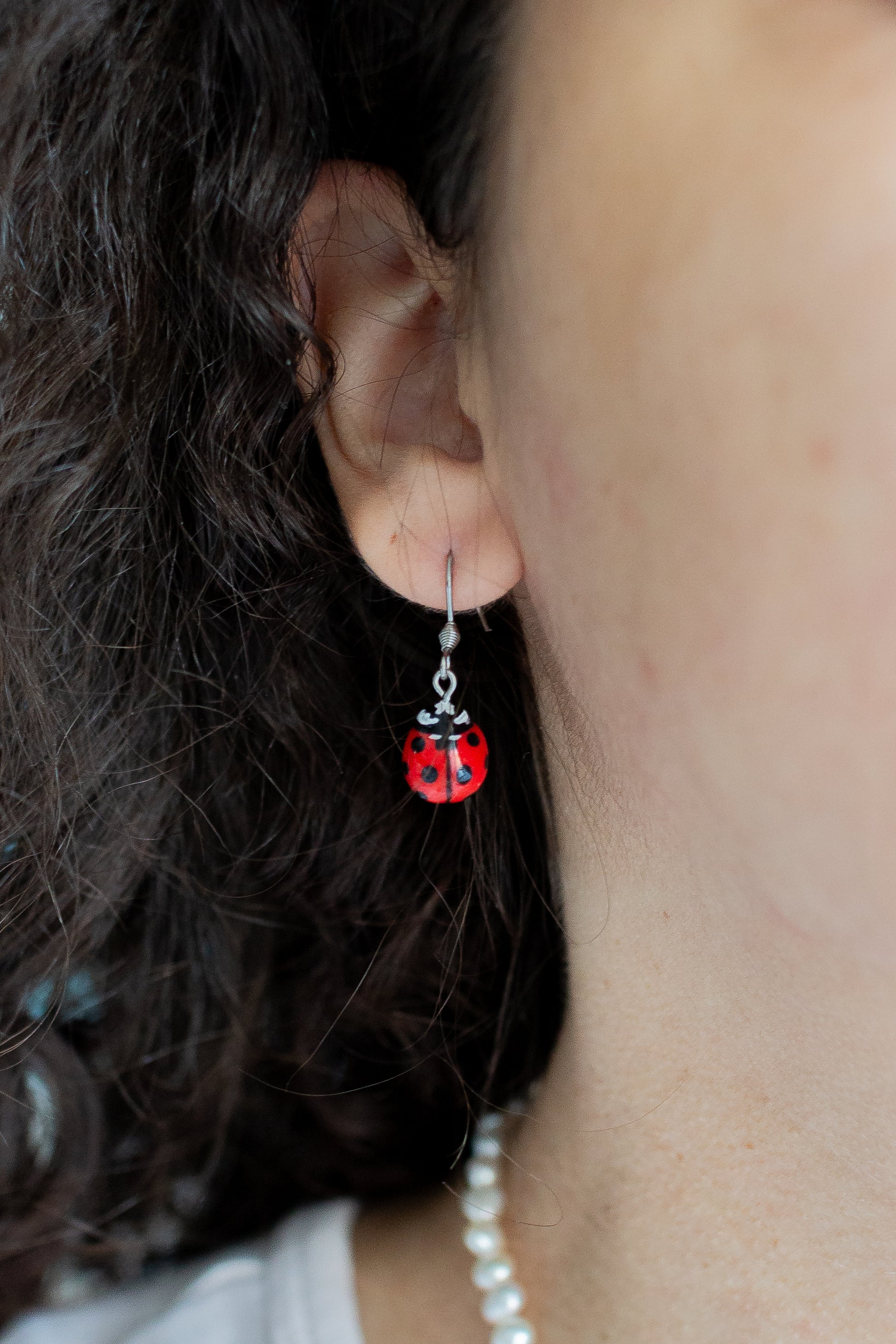 Ladybug Earrings
