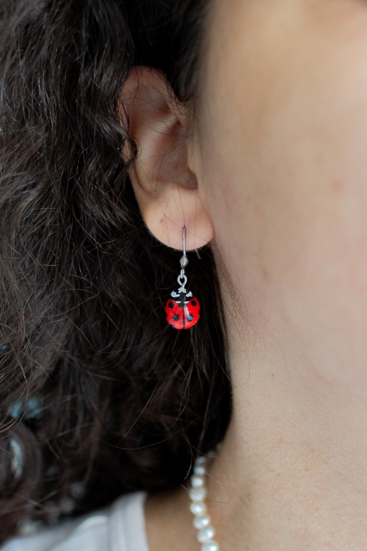 Ladybug Earrings