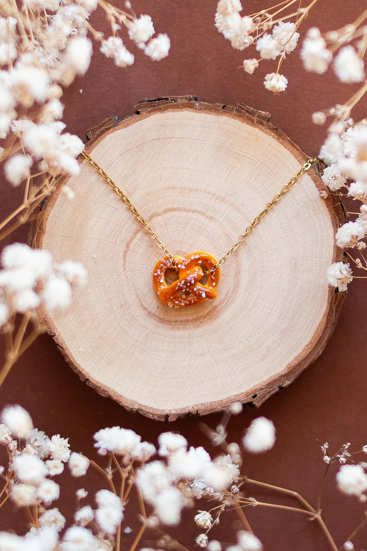 Pretzel Necklace