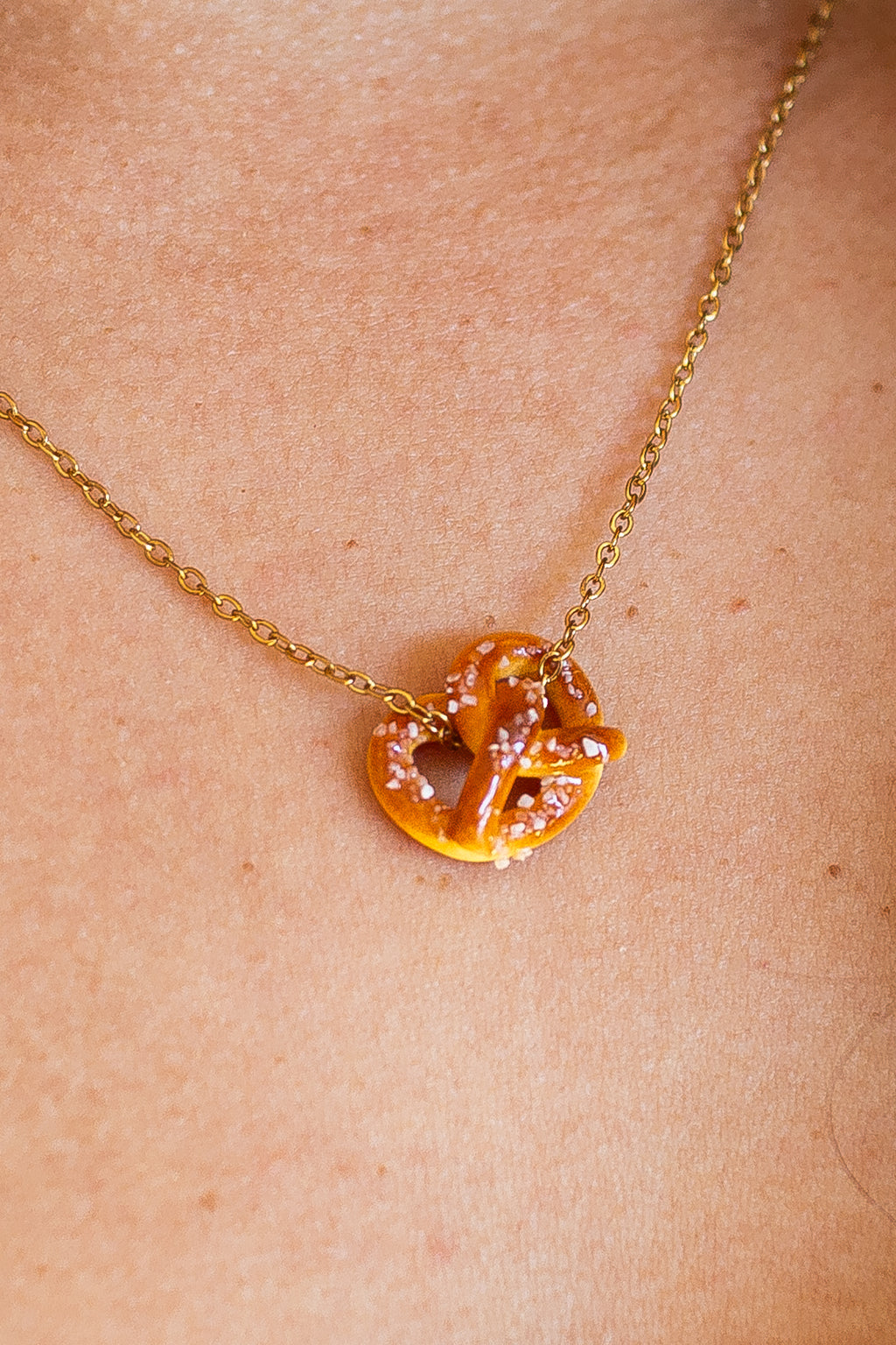 Pretzel Necklace