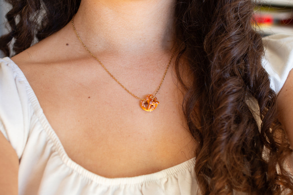 Pretzel Necklace