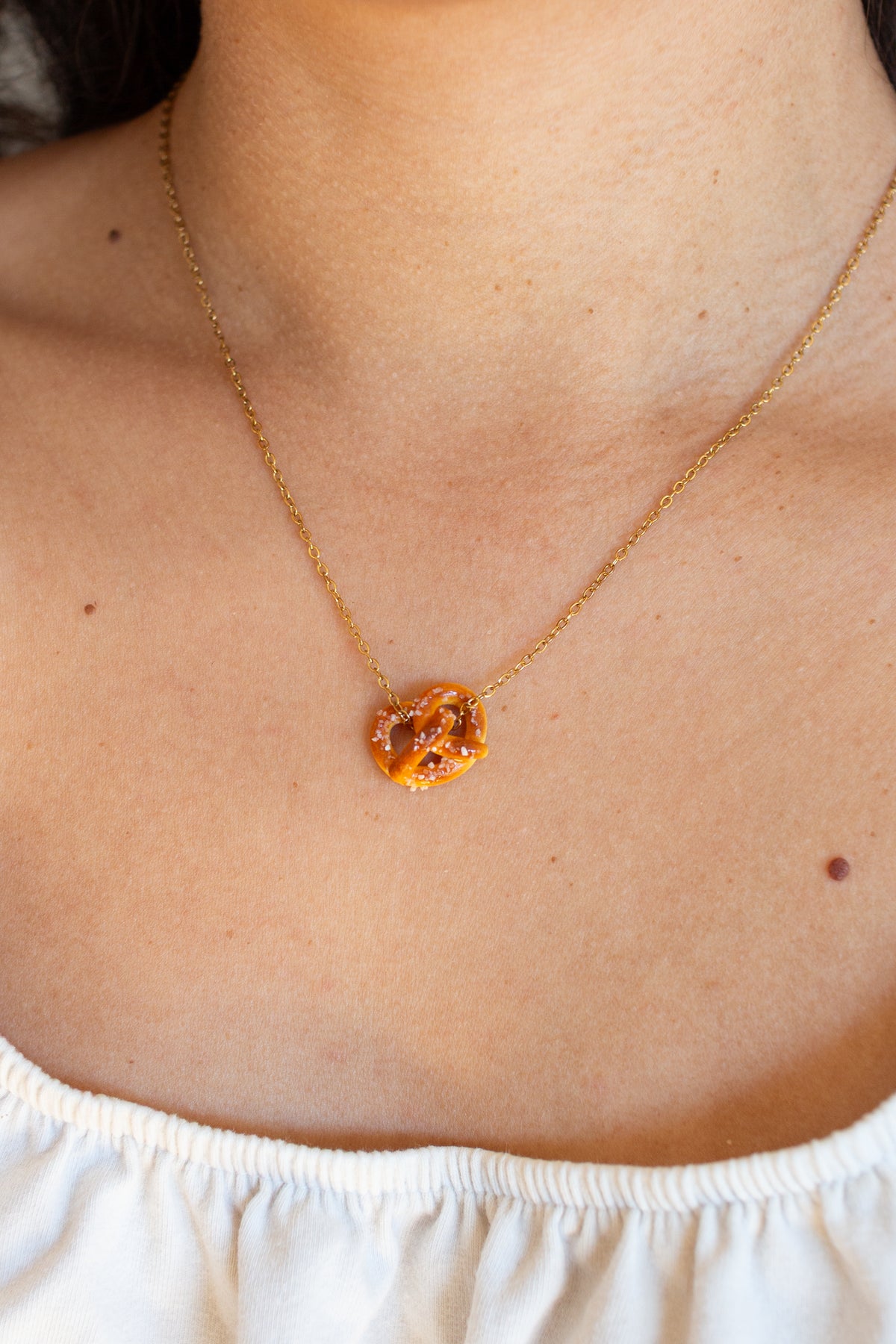 Pretzel Necklace