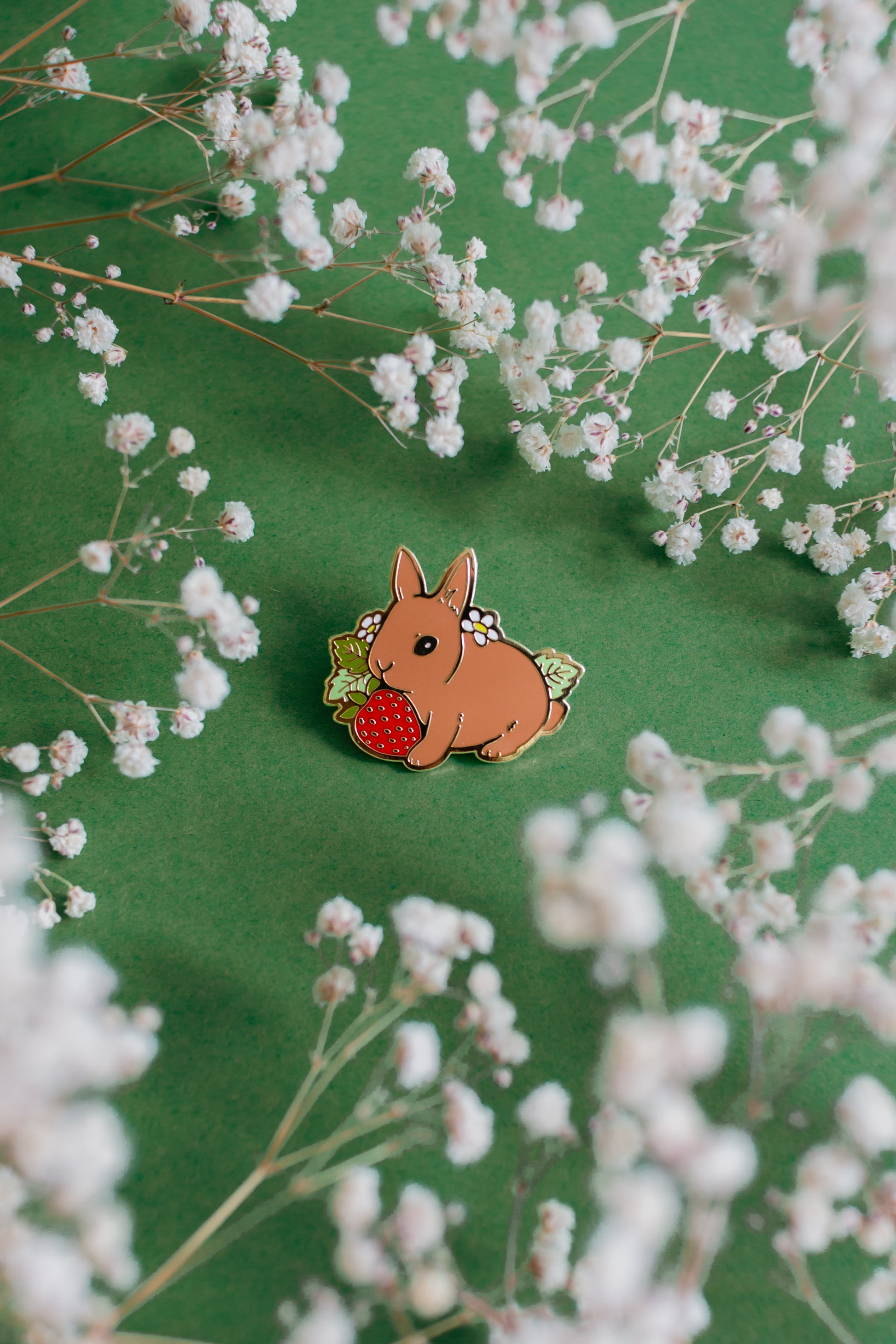 Baby Bunny Hard Enamel Pin 🐰