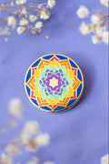 Chakra Flower Hard Enamel Pin