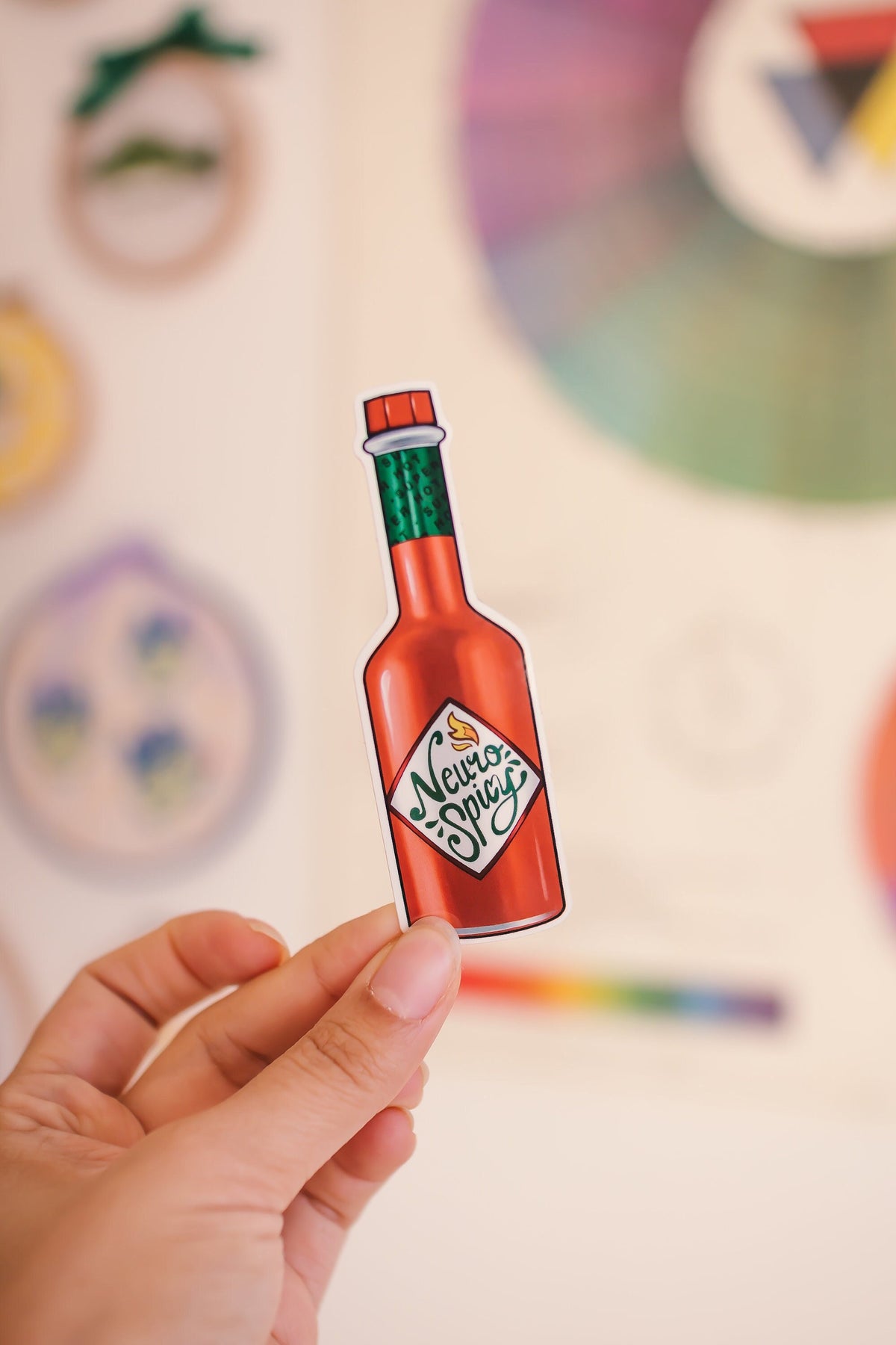 Neurospicy Sticker